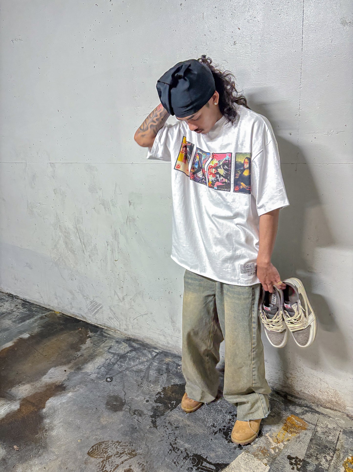 "Graffiti Mona Lisa" T-Shirt