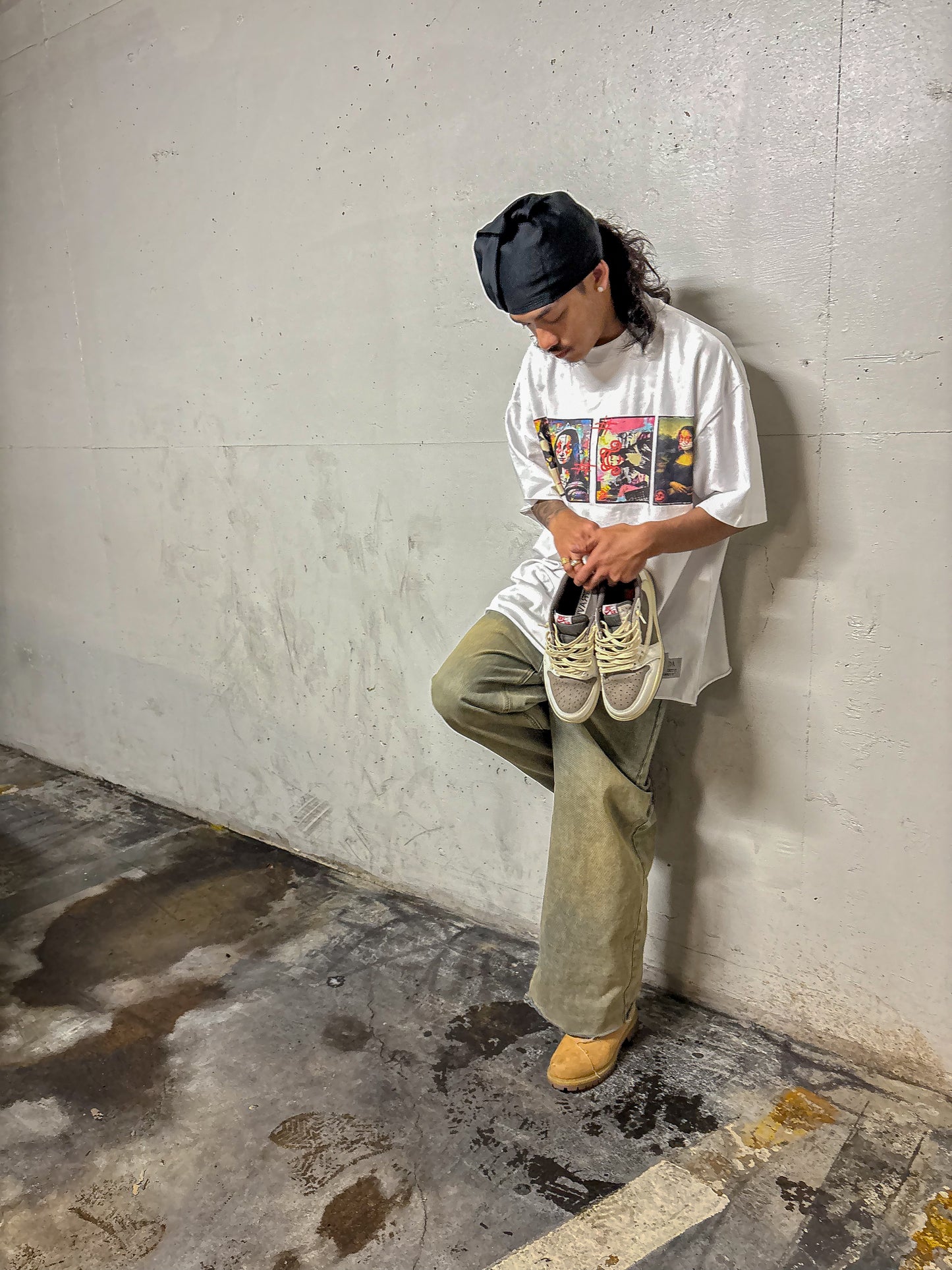 "Graffiti Mona Lisa" T-Shirt